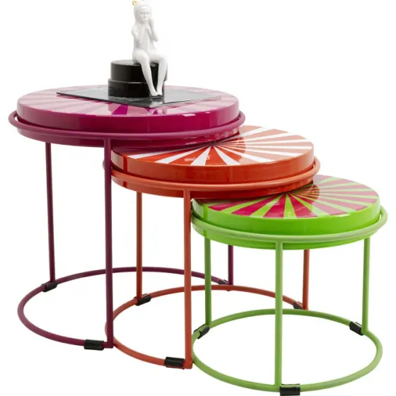 Იყიდება ფერადი ფერის ფოლადი ყავის მაგიდა თბილისი