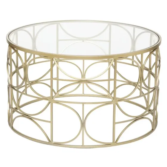 Იყიდება ოქროსფერი ყავის მაგიდა თბილისი