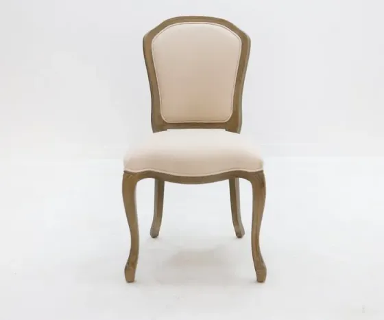 Კრემისფერი ქსოვილის სკამი თბილისი