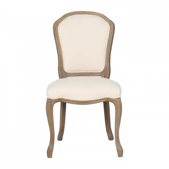 Კრემისფერი ქსოვილის სკამი თბილისი