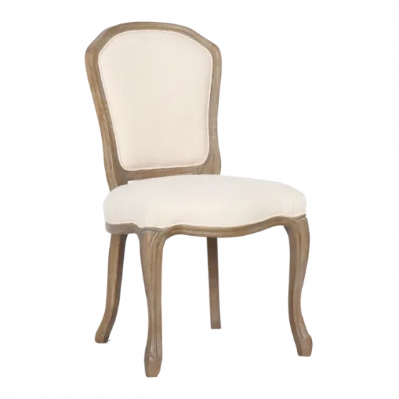 Კრემისფერი ქსოვილის სკამი თბილისი