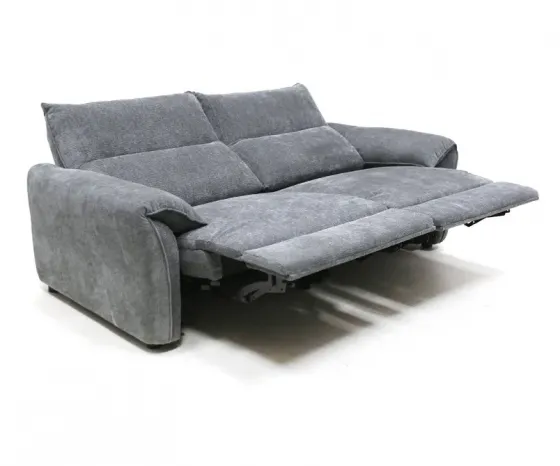 Ნაცრისფერი ქსოვიის დივანი თბილისი