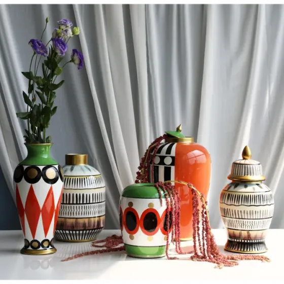 Colorful ceramic vase for sale Tbilisi