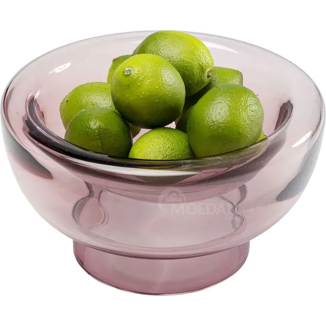 Розовая стеклянная ваза на продажу Тбилиси - изображение 1