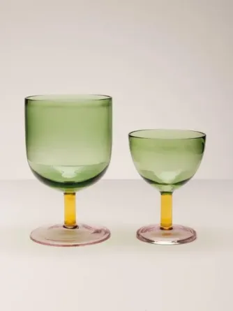 Green glass cup for sale Tbilisi