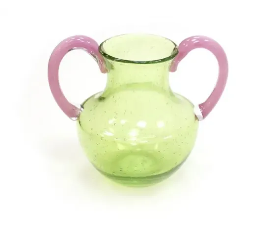 Green glass vase for sale Tbilisi