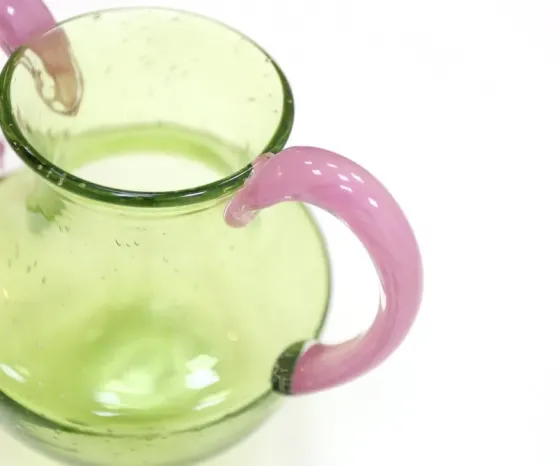 Green glass vase for sale Tbilisi