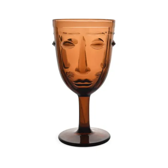 We offer a brown glass cup. Tbilisi