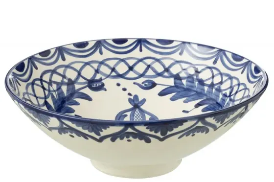 We offer a blue ceramic bowl. Tbilisi