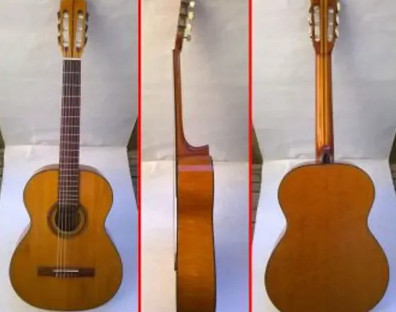 Გიტარა გერმანული ჩასადები სიმები სკამი კამერტონი კაპოდასტერი თბილისი