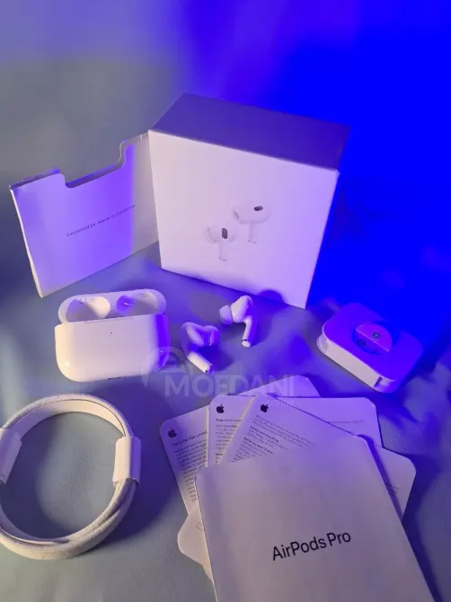 Airpods PRO - ხელმისაწვდომი ხმაურის ჩამხშობი ყურსასმენები ჟესტებით მართვის ფუნქციით ბათუმი - photo 2