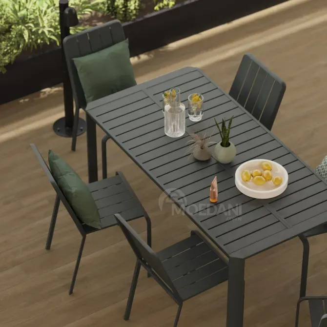 Черный алюминиевый стул на продажу Тбилиси - изображение 2