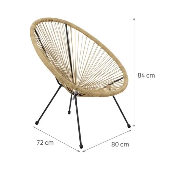 Продается желтое патио-кресло Тбилиси