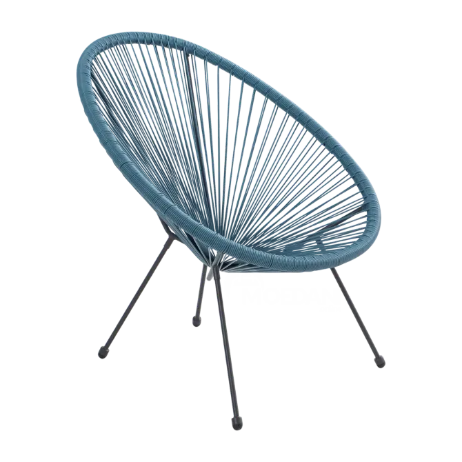 Ლურჯი ფოლადის სავარძელი თბილისი - photo 2