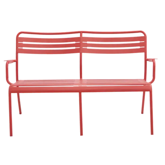 Скамья из цельной стали Тбилиси