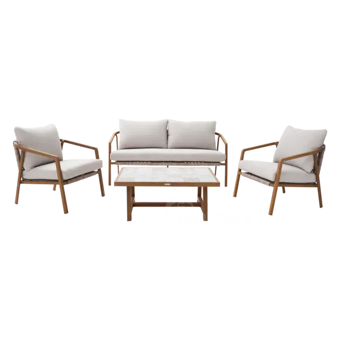 Продается бежевый алюминиевый диван. Тбилиси - изображение 2