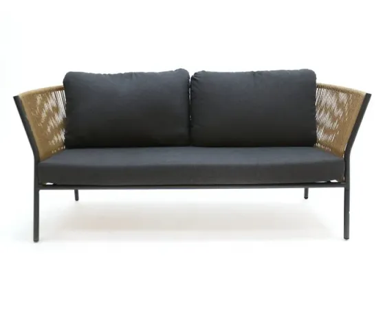 Продается темно-серый металлический диван. Тбилиси