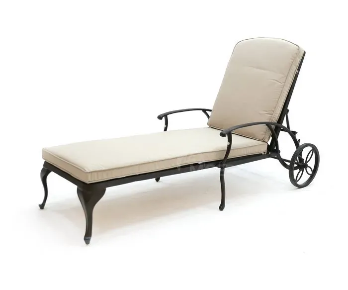 Коричневый металлический шезлонг на продажу Тбилиси - изображение 1