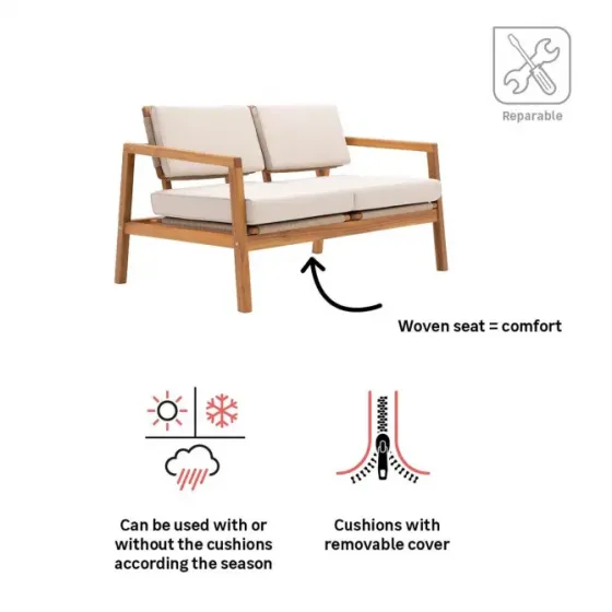 Продается диван бежевого цвета из акации. Тбилиси