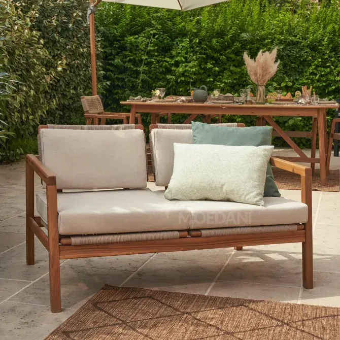 Продается диван бежевого цвета из акации. Тбилиси - изображение 2