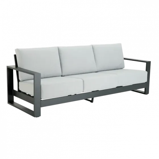 Продается темно-серый алюминиевый диван. Тбилиси