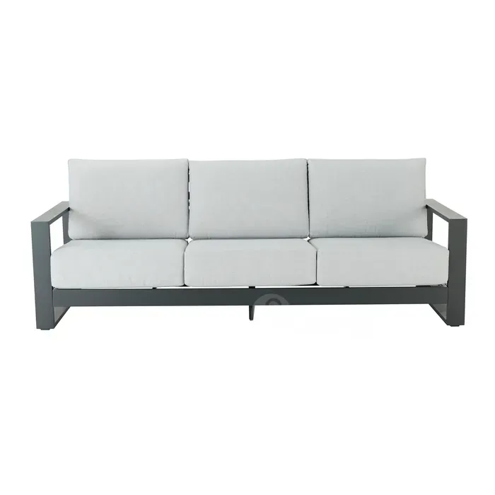 Продается темно-серый алюминиевый диван. Тбилиси - изображение 2