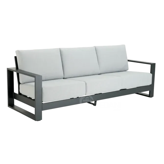 Продается темно-серый алюминиевый диван. Тбилиси - изображение 3