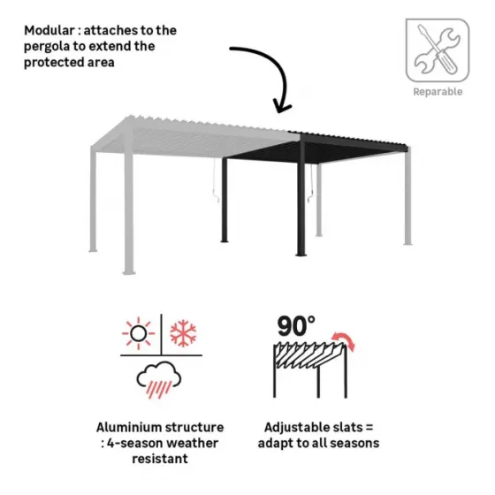 Алюминиевая пергола Modus на продажу Тбилиси
