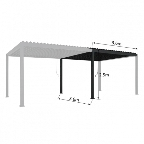 Алюминиевая пергола Modus на продажу Тбилиси