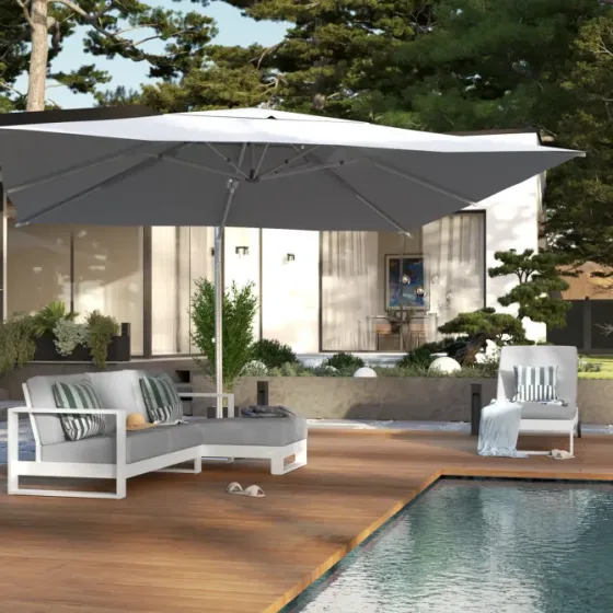 Продается алюминиевый серый зонт. Тбилиси