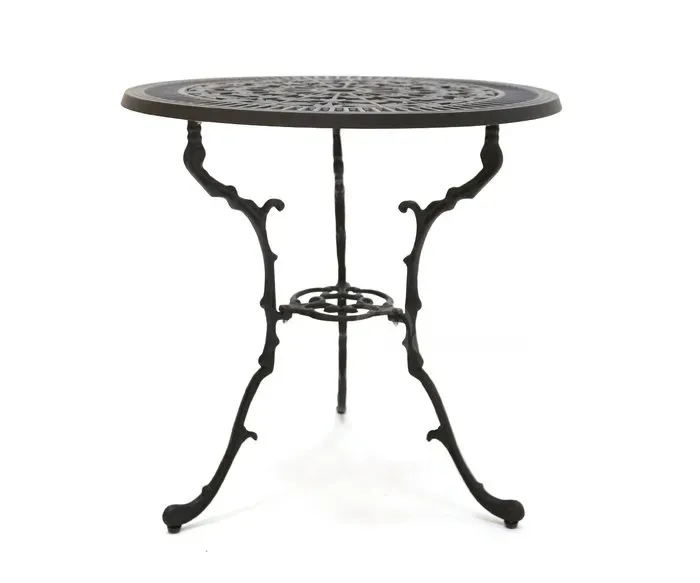 Продается черный металлический стол для патио. Тбилиси - изображение 1