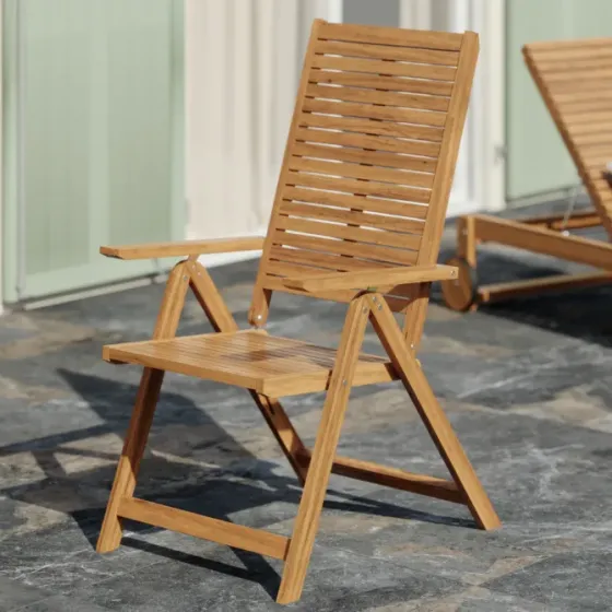 Складной стул, дерево акация Тбилиси