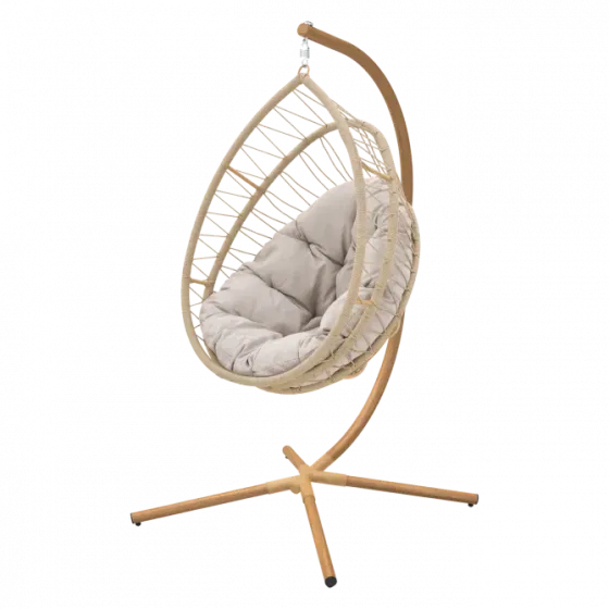 Продаются качели-гнездо бежевого цвета из стали. Тбилиси