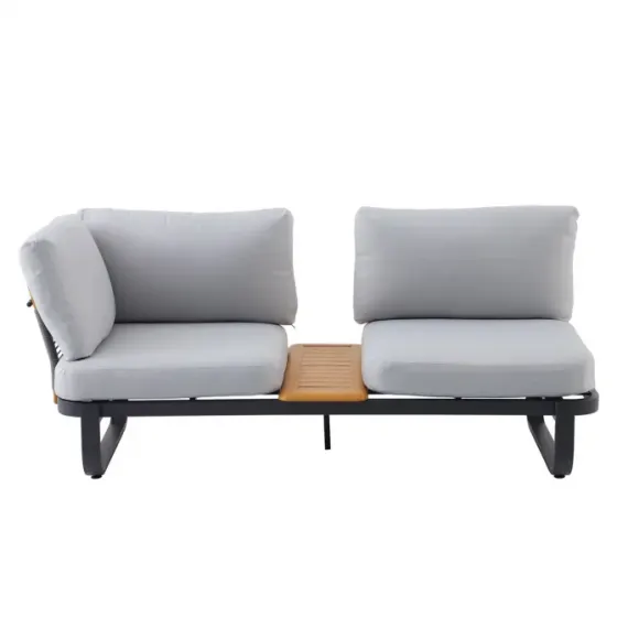 Продаётся комплект садовой мебели тёмно-серого цвета. Тбилиси