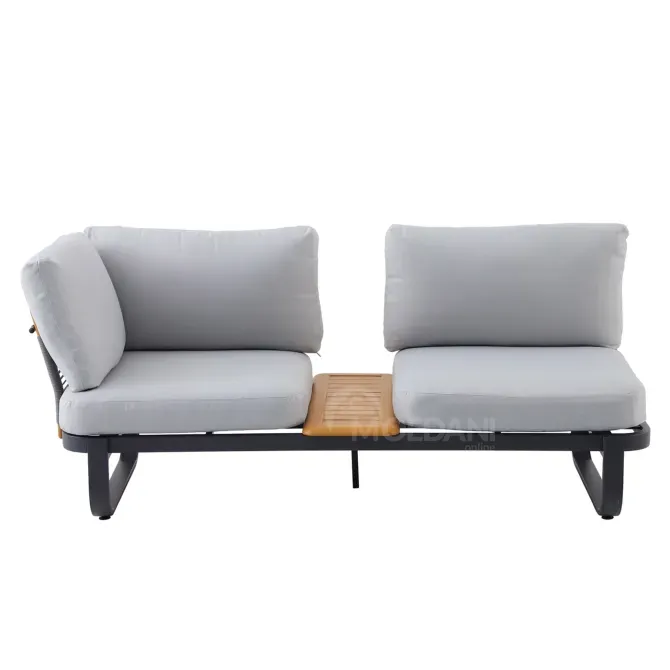 Продаётся комплект садовой мебели тёмно-серого цвета. Тбилиси - изображение 2