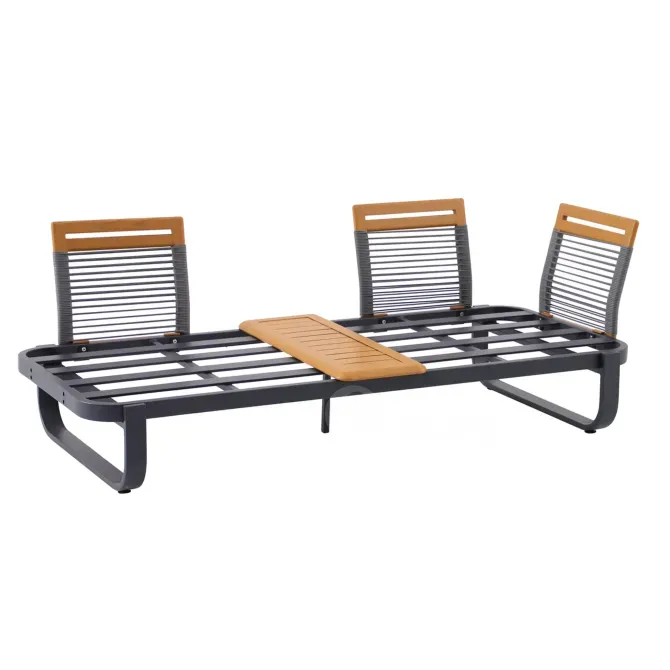 Продаётся комплект садовой мебели тёмно-серого цвета. Тбилиси - изображение 5