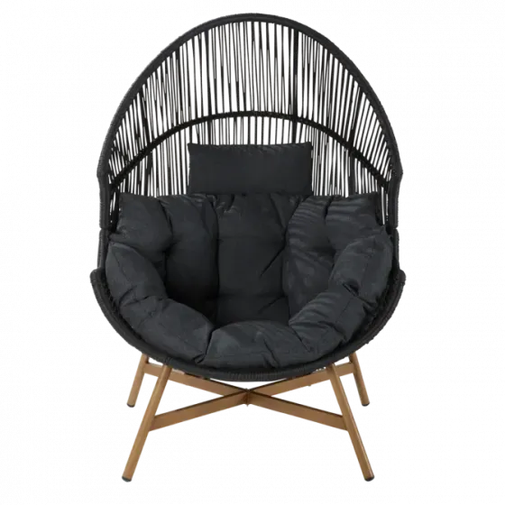 Черный стальной стул на продажу. Материал. Тбилиси