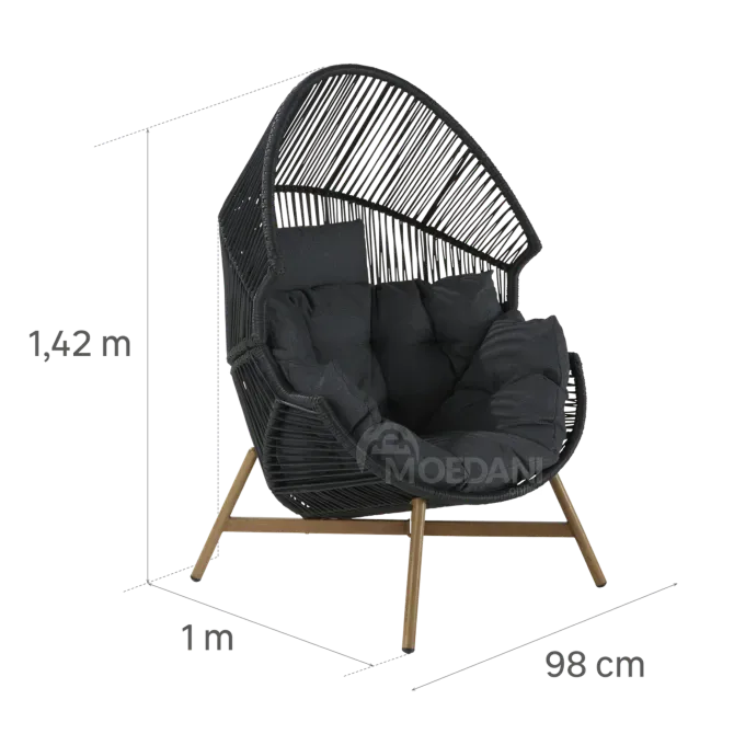 Черный стальной стул на продажу. Материал. Тбилиси - изображение 5