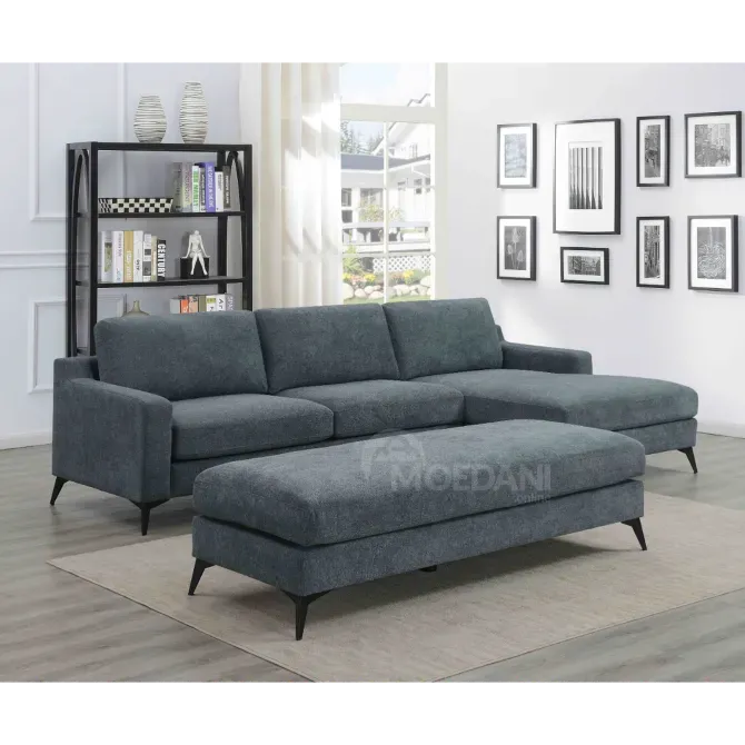 Серый угловой диван Тбилиси - изображение 1