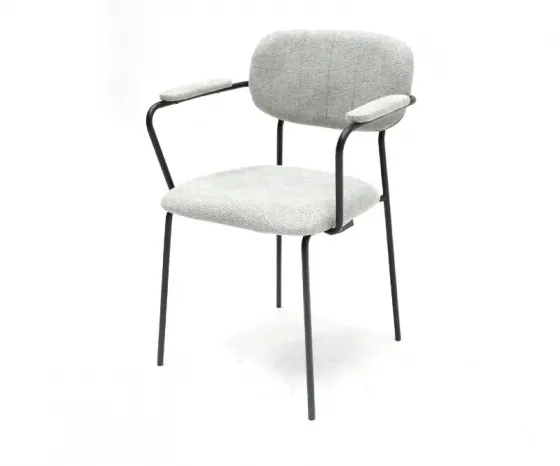 Ნაცრისფერი მეტალის სკამი თბილისი