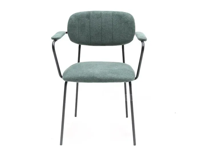 Зеленый металлический стул Тбилиси - изображение 1