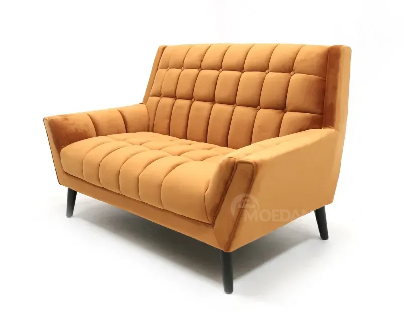 Four-seater sofa with velvet surface Tbilisi - photo 2