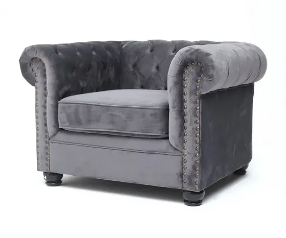 Серое плетеное кресло Тбилиси