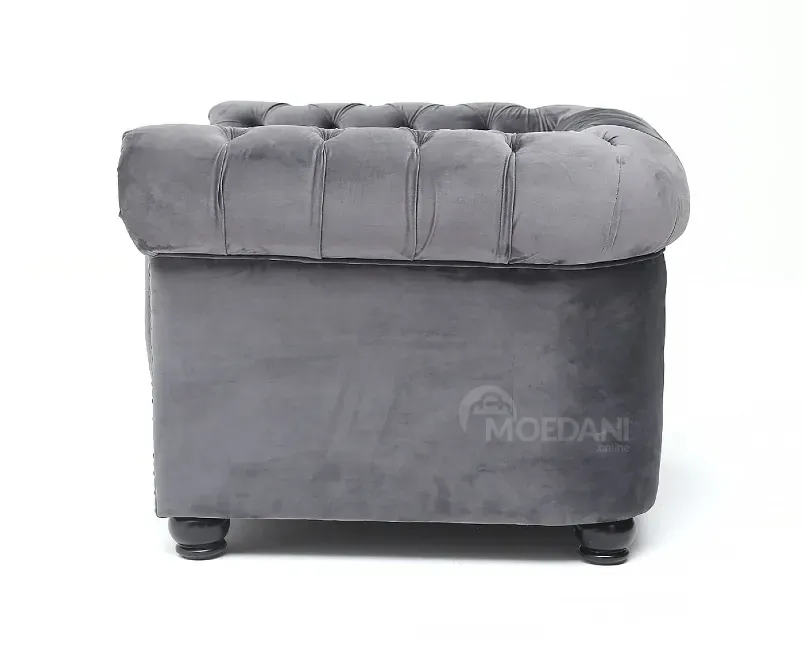 Серое плетеное кресло Тбилиси - изображение 2