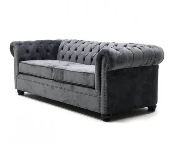 Серый тканевый диван-кровать Тбилиси