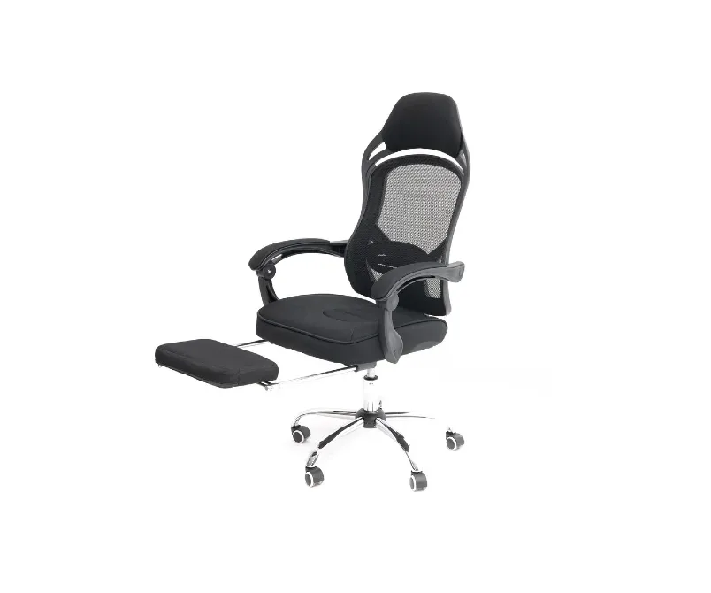 Черное тканевое кресло на колесиках Тбилиси - изображение 2