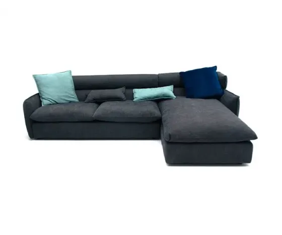 Серый угловой диван Тбилиси