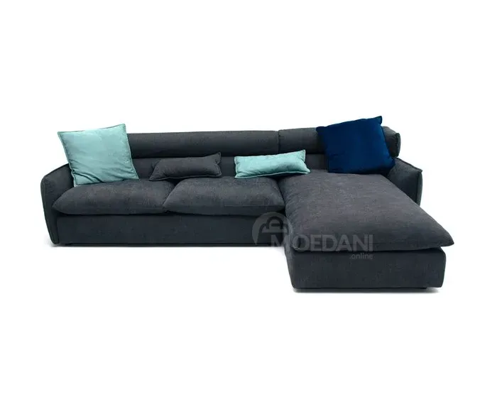 Серый угловой диван Тбилиси - изображение 1