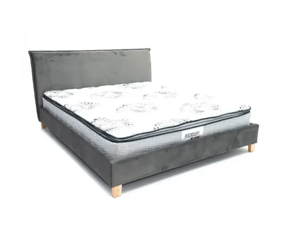 Серая кровать 180X200 Тбилиси