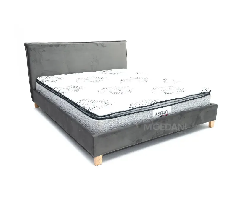 Серая кровать 180X200 Тбилиси - изображение 2